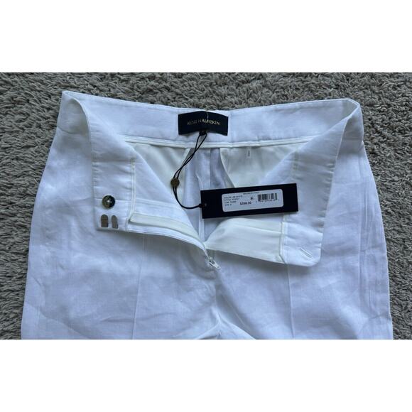 NWT Kobi Halpern Maureen White Pants Size 6 - Picture 6 of 8